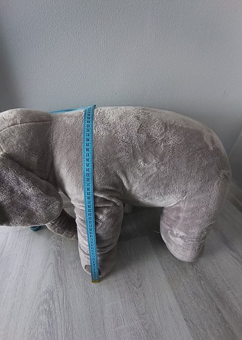 Gri Peluş Fil Oyuncak - Görsel 5