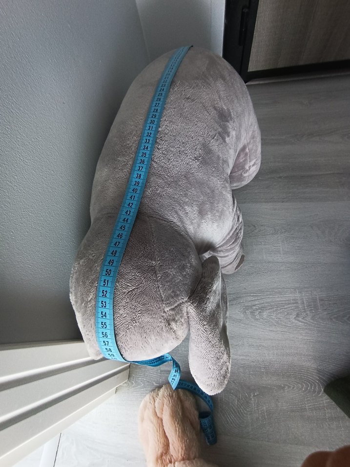 Gri Peluş Fil Oyuncak - Görsel 4