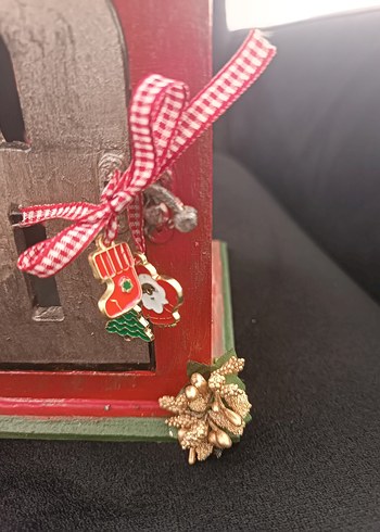 Renkli Kırmızı Ahşap Mumluk - Görsel 5