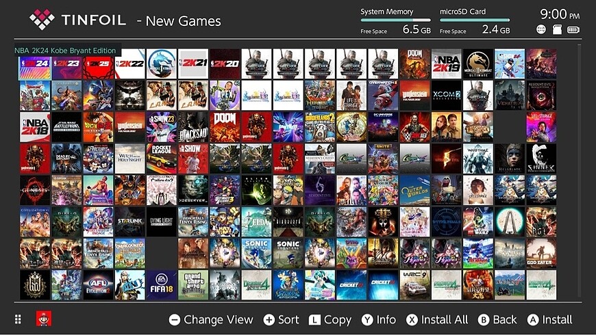 Nintendo Nintendo Switch V1 çipli 128gb 42 oyun + Tinfoil