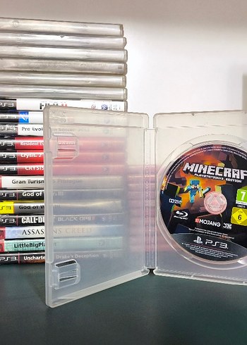 Ps3 Minecraft cd oyun