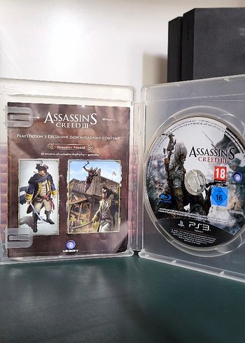 Ps3 Assassin's Creed 3 cd oyun