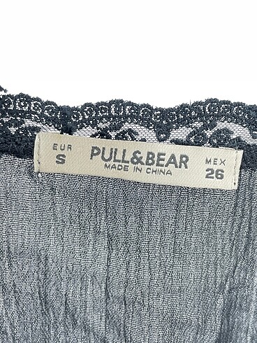 s Beden lacivert Renk Pull and Bear Kısa Elbise %70 İndirimli.