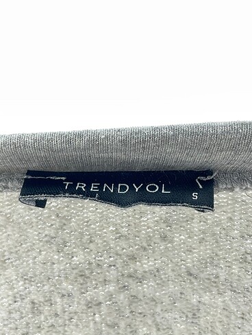 s Beden gri Renk Trendyol & Milla Sweatshirt %70 İndirimli.