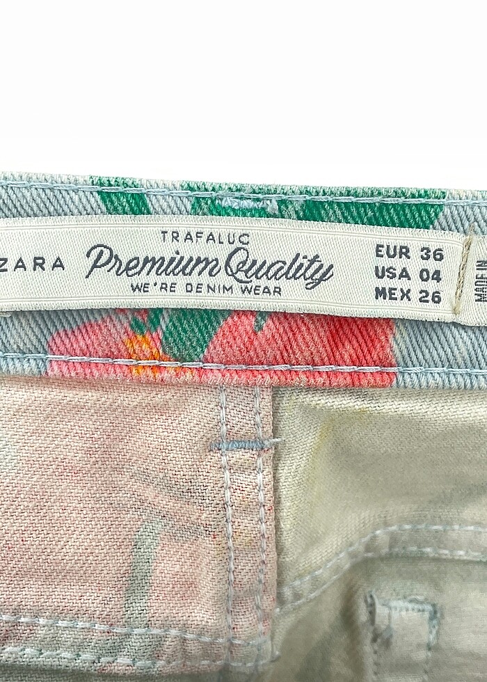Zara Jean / Kot Şort %70 İndirimli. - Görsel 4
