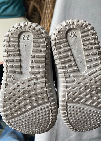 Gri Desenli Erkek Bebek İlk Adım Ayakkabısı - Görsel 3