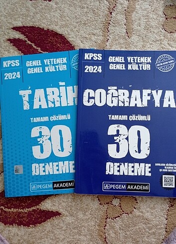 KPSS Coğrafya Tarih Pegem