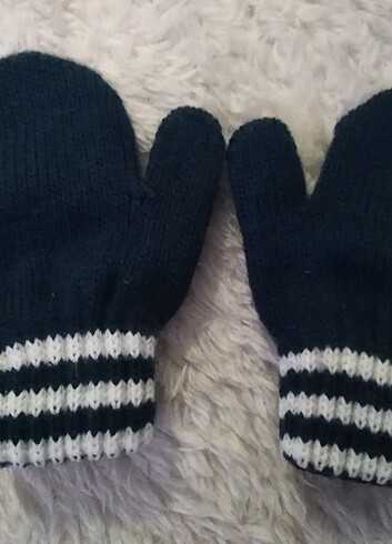 Bebek yün eldiven - Görsel 3