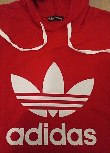 s Beden adidas kapişonlu eşofman üstü 