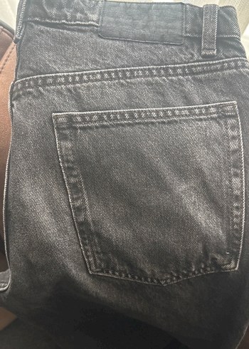 Antrasit Zara jean baggy pantolon - Görsel 2