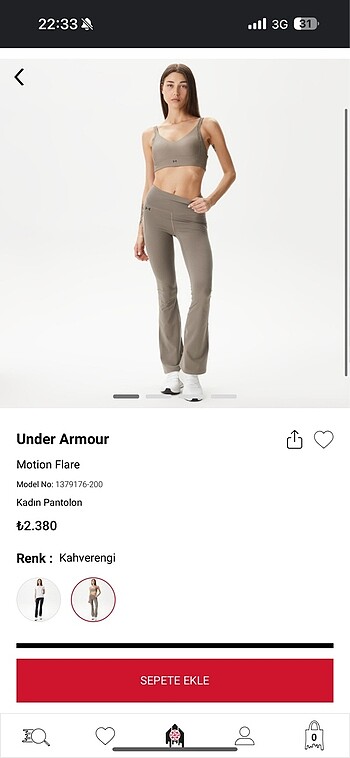 Nike Under tayt