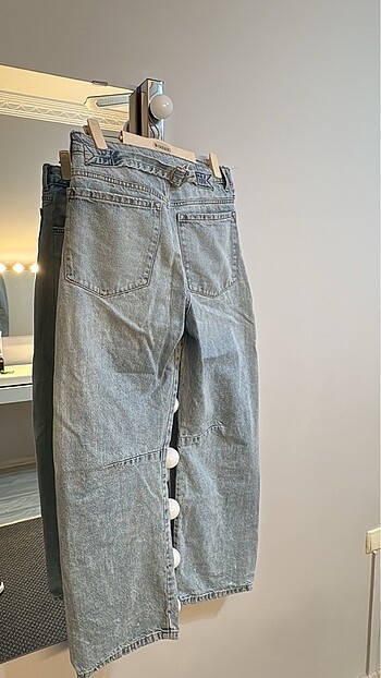 40 Beden mavi Renk Zara pantolon