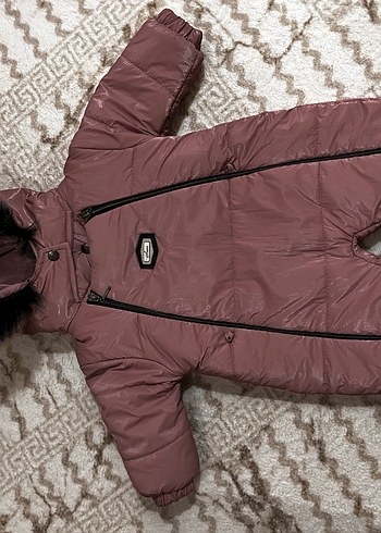 Gül kurusu kız bebek astronot tulum - Görsel 4