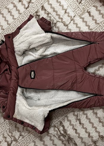 Gül kurusu kız bebek astronot tulum - Görsel 2