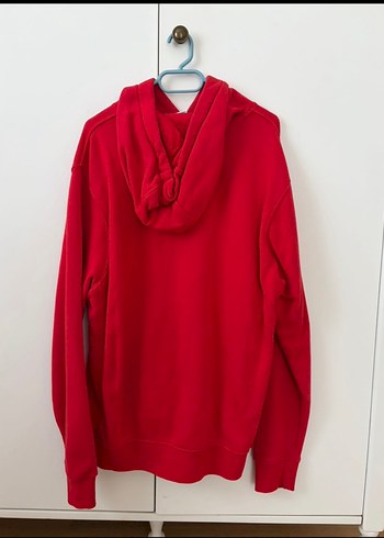 Nike Kırmızı Kapüşonlu Sweatshirt - Görsel 3