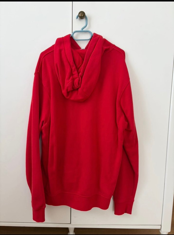 Nike Kırmızı Kapüşonlu Sweatshirt - Görsel 3