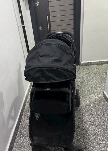 Joie Siyah Çiftli Bebek Arabası ikiz - Görsel 4