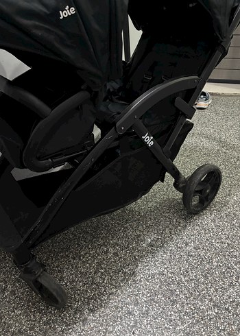Joie Siyah Çiftli Bebek Arabası ikiz - Görsel 2