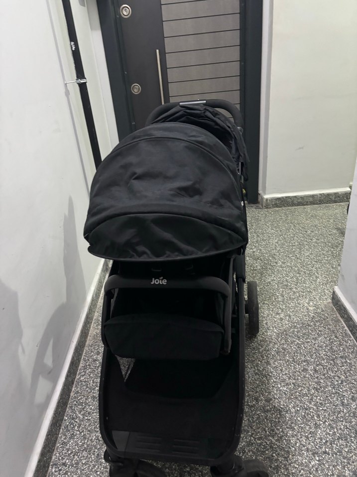 Joie Siyah Çiftli Bebek Arabası ikiz - Görsel 4