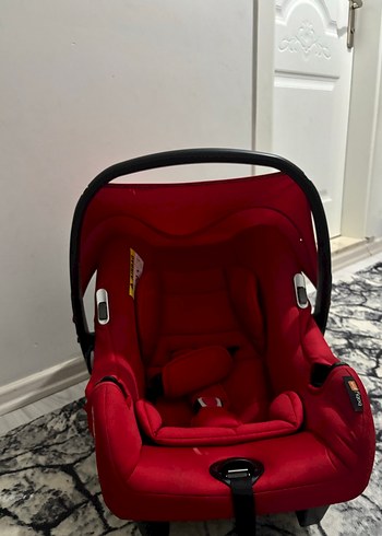 Koyu Kırmızı Bebek Araba Koltuğu - Görsel 2