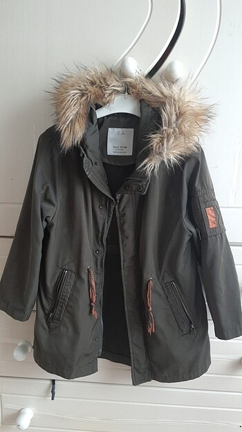 zara çocuk mont ve yağmurluk