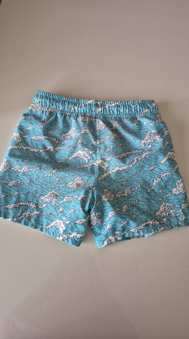 Erkek Mavi Şort Mayo 9 yaş - Görsel 3