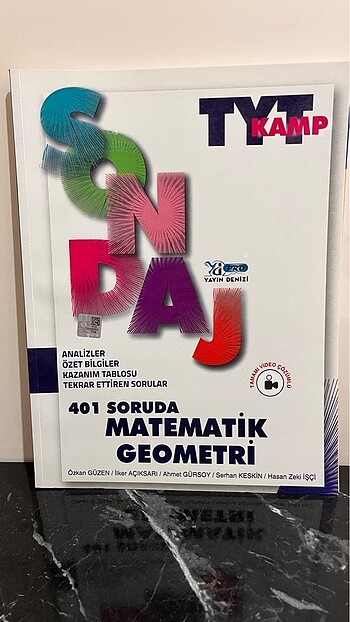  Beden Yayın Denizi TYT tarih,coğrafya ve matematik tekrar kitabı