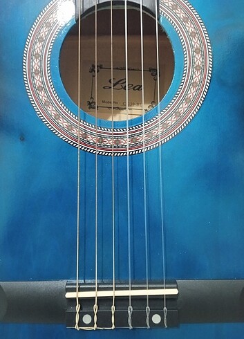 LEA klasik gitar mavi - Görsel 4