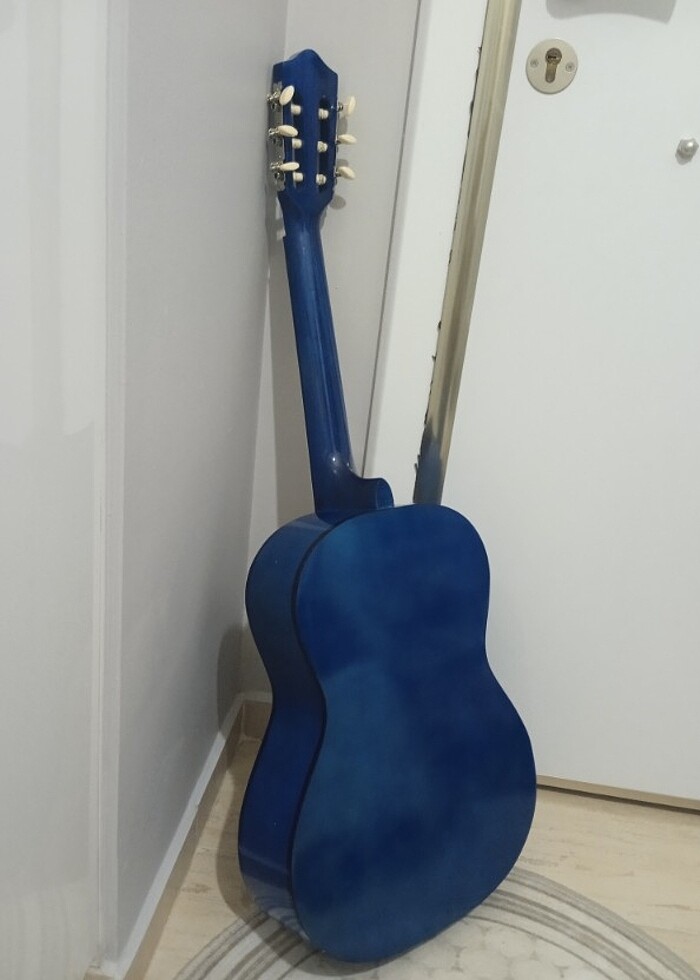 LEA klasik gitar mavi - Görsel 2