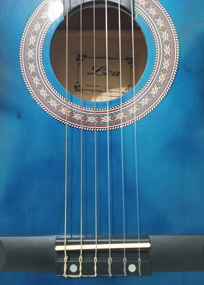 LEA klasik gitar mavi - Görsel 4