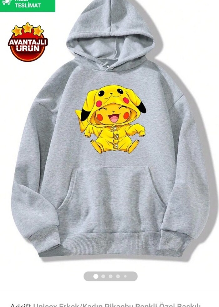 Pokemon sweatshirt - Görsel 3