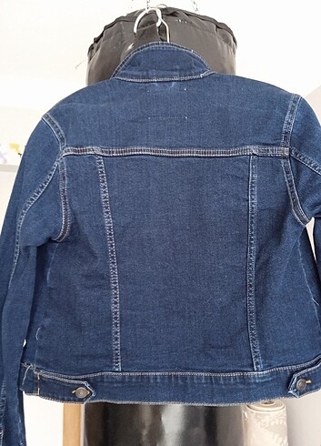 defacto denim collection slim fit kot ceket - Görsel 4