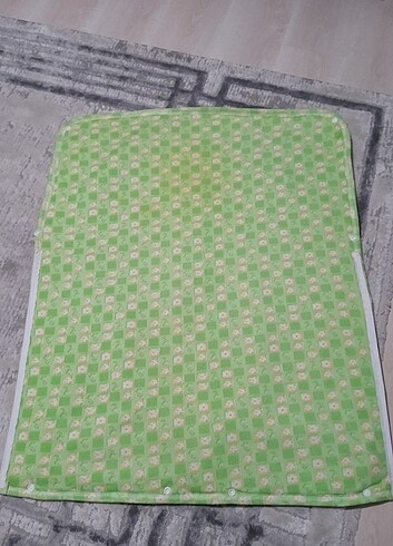 Bebek battaniyesi fermuarli çıtçıtlı - Görsel 3