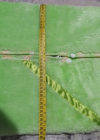 Bebek battaniyesi fermuarli çıtçıtlı - Görsel 7