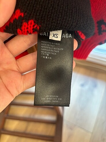 xs Beden Balenciaga Kazak