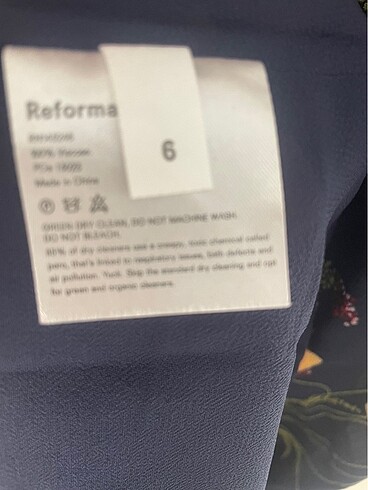 36 Beden Reformation elbise