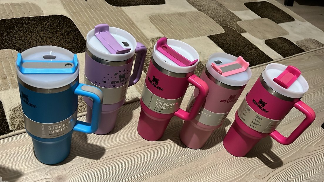 Stanley Pembe Termos Kupa - Görsel 4