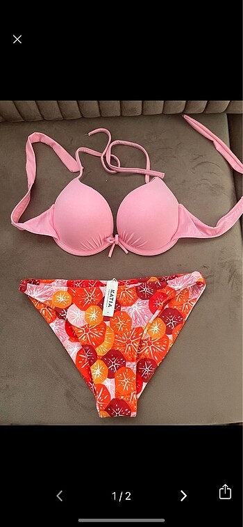 Dolgulu bikini takım