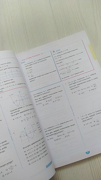  Beden Renk Ayt matematik türev 