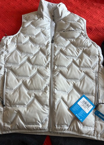 xs Beden Columbia Gri erkek Kışlık Fermuarlı Yelek