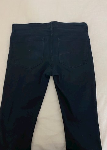Erkek siyah Regular Fit Denim Pantolon - Görsel 5