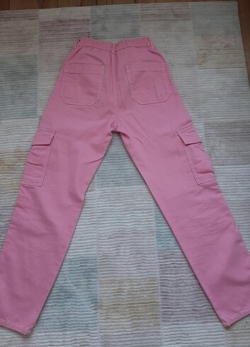Stradivarius Stradivarius Pembe Kargo Pantalon