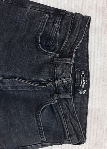 Stradivarius Stradivarius Siyah Momjeans