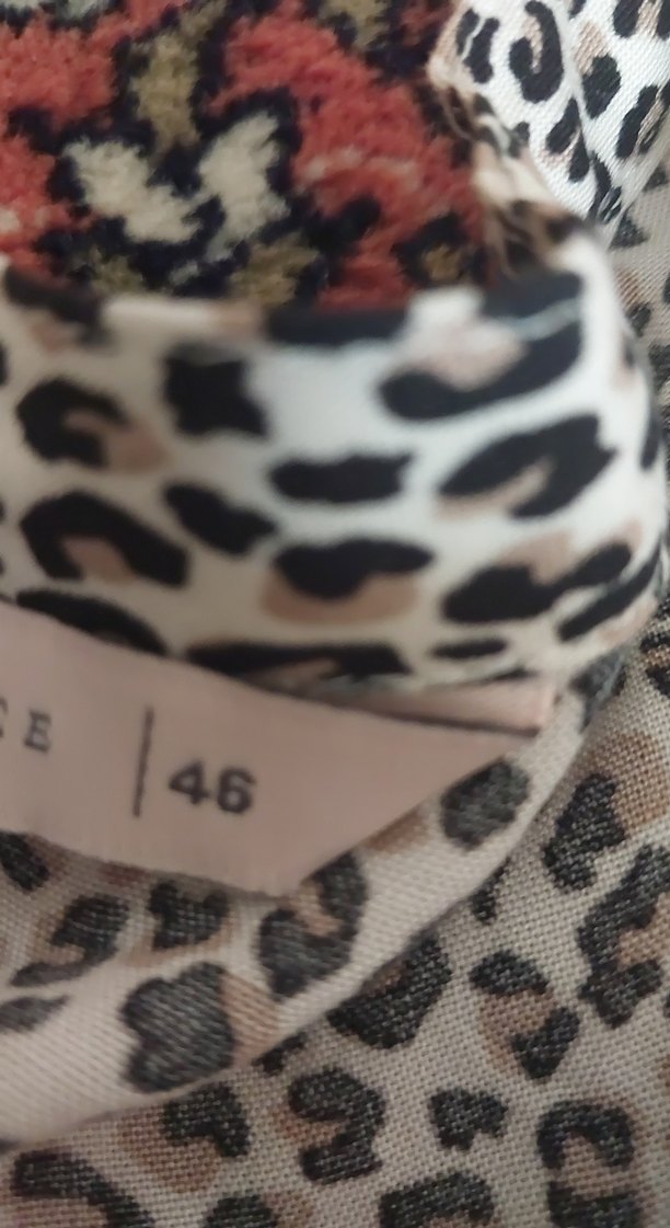 Gri Yılan Desenli Uzun Kollu Tunik 46 beden - Görsel 2