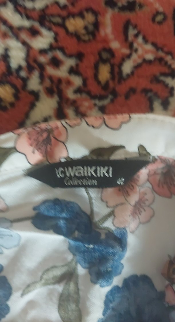 Çiçek Desenli Bohem Tunik 42 beden - Görsel 2