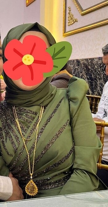 m Beden Abiye elbise