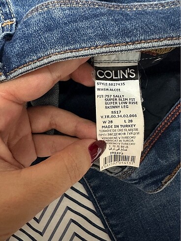 28 Beden lacivert Renk Kadın kot pantolon