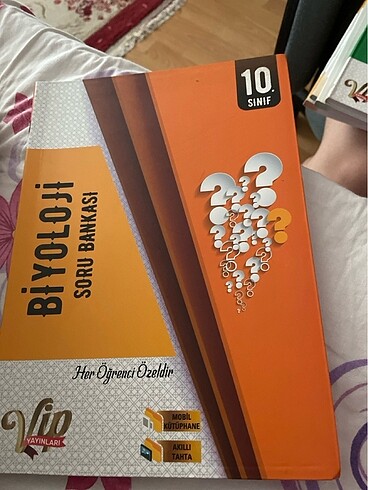 10. sınıf biyoloji VİP yayınları soru kitabı