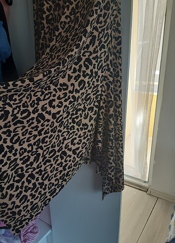m Beden kahverengi Renk leopar etek