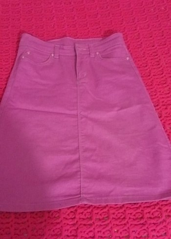 Pembe Midi Mini Etek